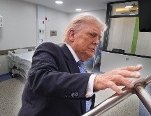 Trump, quien cumplirá 80 años el próximo 14 de junio, se sometió a su cuarto examen médico público en su segundo mandato. EL INFORMADOR / AP / ARCHIVO