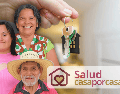 Todos los beneficiarios inscritos del programa Salud Casa por Casa reciben una cartilla de salud oficial. ESPECIAL/X/@bienestarmx