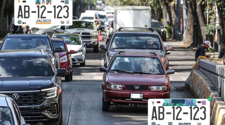 Las autoridades estatales recordaron que mantener las placas actualizadas forma parte de las obligaciones vehiculares de todos los conductores. EL INFORMADOR/ARCHIVO/ESPECIAL