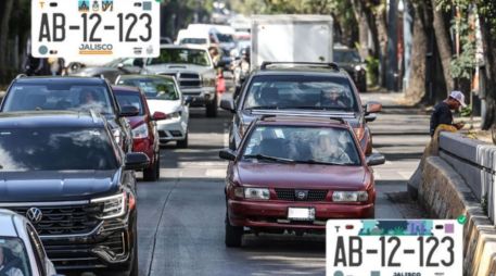 Las autoridades estatales recordaron que mantener las placas actualizadas forma parte de las obligaciones vehiculares de todos los conductores. EL INFORMADOR/ARCHIVO/ESPECIAL