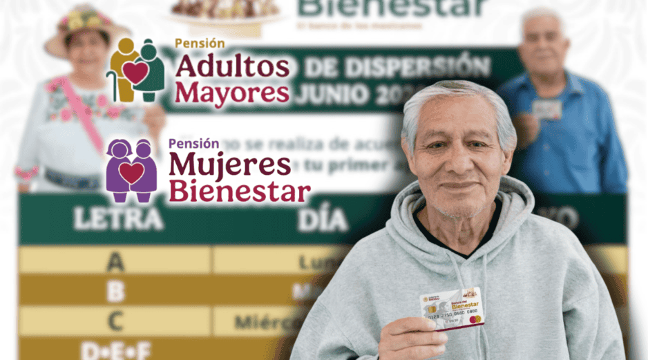 La Secretaría del Bienestar implementa un calendario alfabético para organizar las transferencias bancarias de la Pensión Bienestar. ESPECIAL/Banco del Bienestar