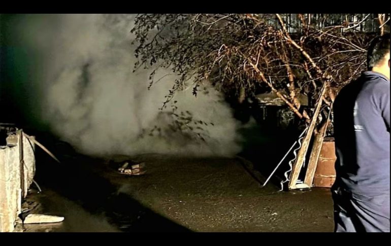 El géiser emergió repentinamente en Ixtlán de los Hervores expulsando agua hirviendo, lodo y vapor. CAPTURA DE VIDEO
