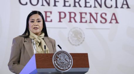 Ariadna Montiel se mostró satisfecha con el trabajo de 