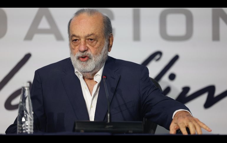 Slim consideró que el país tiene las condiciones para crecer por arriba de 1.5 por cierto debido a la buena relación que hay entre los empresarios y el Gobierno de México. EFE/S. Gutiérrez