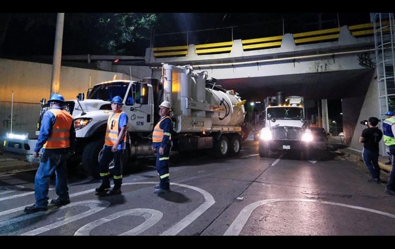 El titular del SIAPA, Ismael Jáuregui Castañeda, resaltó el trabajo conjunto con municipios y dependencias estatales para llevar a cabo los trabajos preventivos. X / @siapagdl
