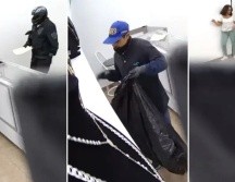 El rostro de uno de los ladrones quedó visible, un importante detalle a ser tomado en cuenta en las investigaciones del robo. ESPECIAL