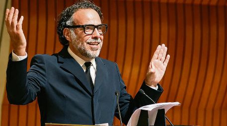 El director ofreció un discurso de agradecimiento tras su ingreso a El Colegio Nacional. EL UNIVERSAL