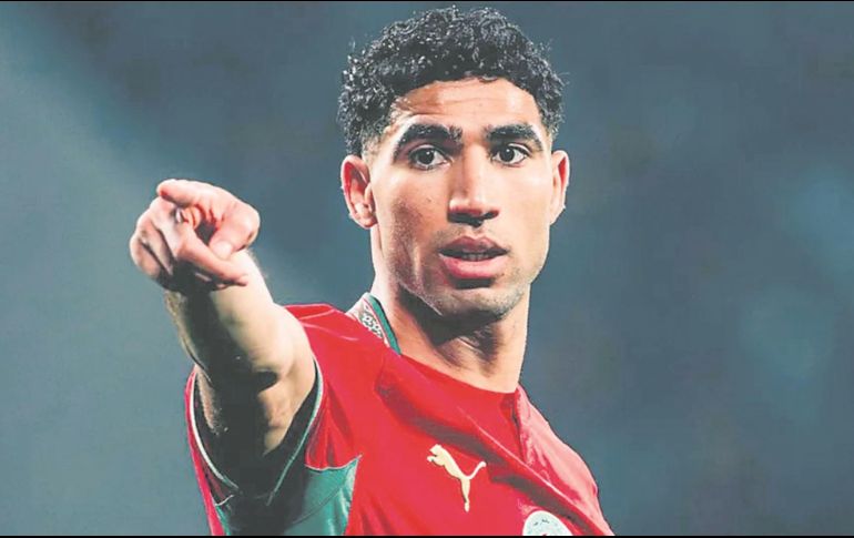 Achraf Hakimi. El marroquí lidera la lista de su Selección. ESPECIAL