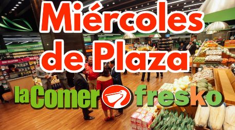 Conoce todos los descuentos por el Miércoles de Plaza en La Comer y Fresko para hoy 27 de mayo. EL INFORMADOR / ARCHIVO