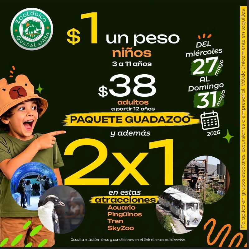 CORTESÍA/ Zoológico Guadalajara&nbsp;