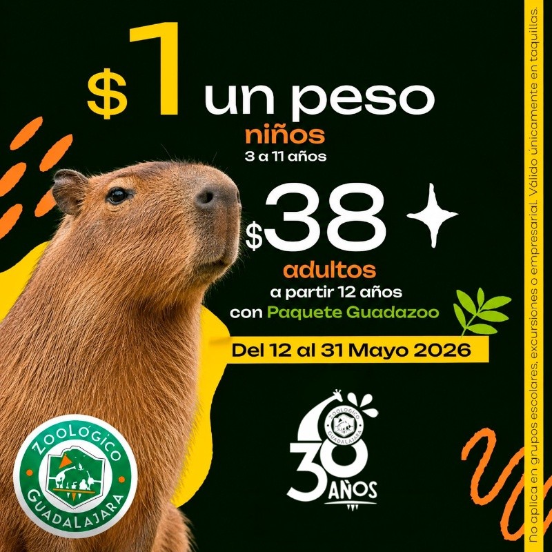 CORTESÍA/ Zoológico Guadalajara&nbsp;&nbsp;