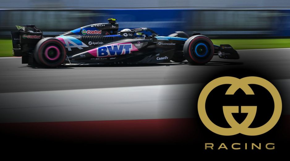 La escudería competirá bajo el nombre de Gucci Racing Alpine Formula One Team a partir de 2027. ESPECIAL / IMAGO7 y X / @gucci