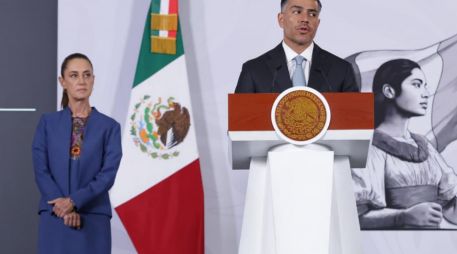 Harfuch afirmó que en dos años se han detenido a 54 mil 297 objetivos, lo que implica que “haya menos delincuentes en la calle”. ESPECIAL/SUN