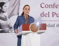 La Presidenta encabezará el evento público este domingo, en donde rendirá cuentas al pueblo de México luego de ser electa en elecciones populares al cargo de titular del Ejecutivo en 2024. EFE / J. Méndez