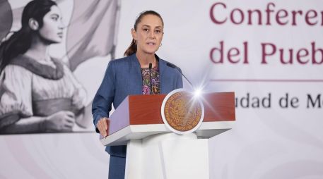 La Presidenta encabezará el evento público este domingo, en donde rendirá cuentas al pueblo de México luego de ser electa en elecciones populares al cargo de titular del Ejecutivo en 2024. EFE / J. Méndez