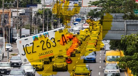 Se estima que 4 de cada 10 coches en el AMG circulan con placas foráneas. EL INFORMADOR / ARCHIVO