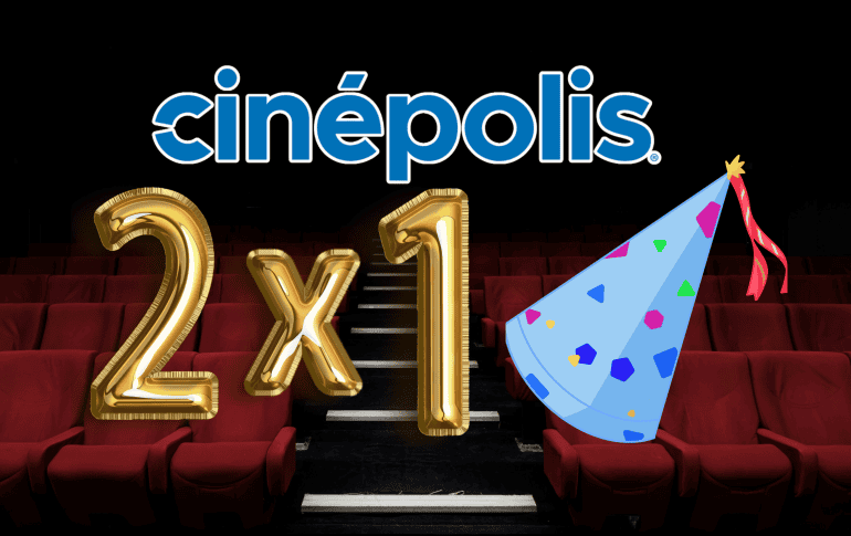 Antes de conseguir tu 2x1 en Cinépolis por mes de cumpleaños, debes saber que este beneficio lo puedes usar solo una vez al día. UNSPLASH / F. MOONERAM