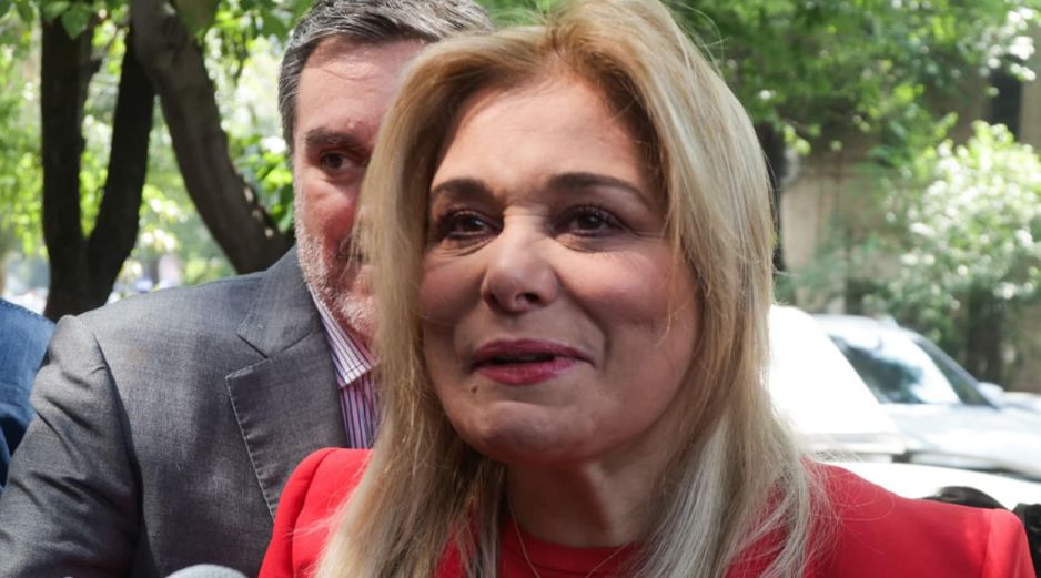 Este miércoles, la gobernadora de Chihuahua compareció ante la FGR. SUN / C. Mejía