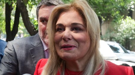 Este miércoles, la gobernadora de Chihuahua compareció ante la FGR. SUN / C. Mejía