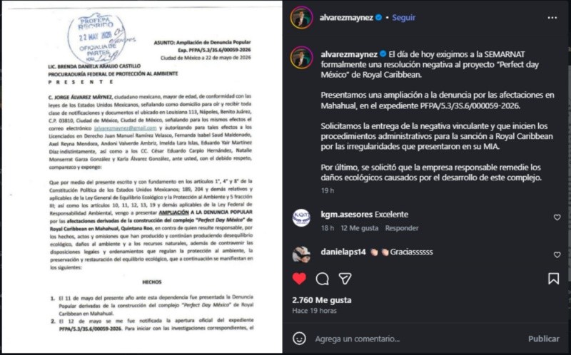 INSTAGRAM/&nbsp;alvarezmaynez