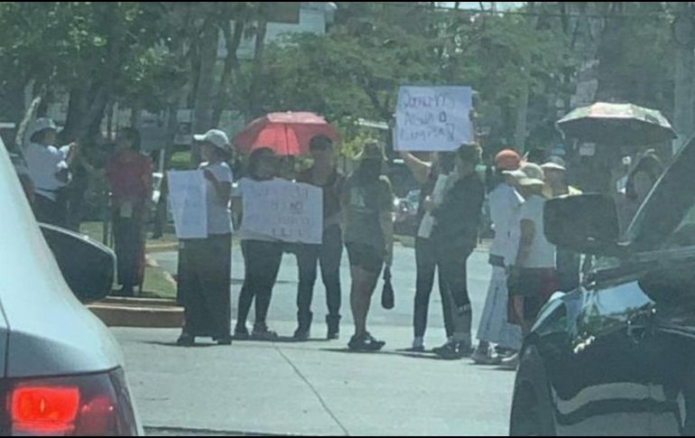 Los colonos exigen regularizar el servicio de agua ya que el desabasto ha sido constante en las últimas semanas. ESPECIAL