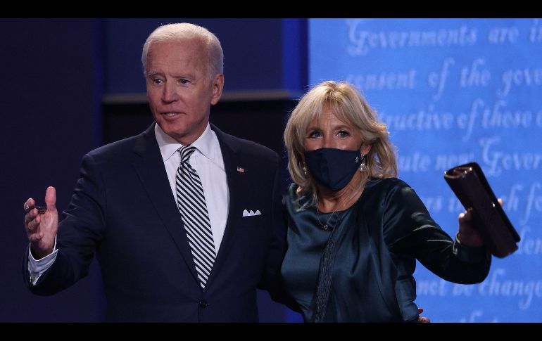 Jill Biden revivió uno de los episodios más polémicos de Joe Biden en una entrevista con el programa Sunday Morning de la cadena CBS. AFP/ARCHIVO