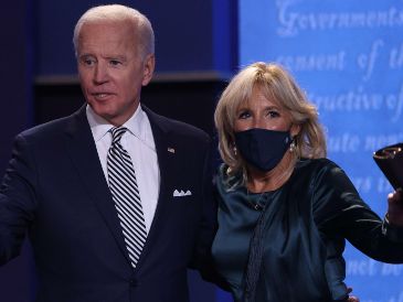 Jill Biden revivió uno de los episodios más polémicos de Joe Biden en una entrevista con el programa Sunday Morning de la cadena CBS. AFP/ARCHIVO