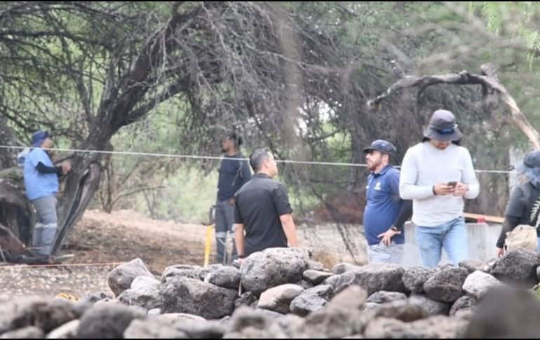 El pasado domingo, el colectivo informó sobre el primer hallazgo en el sitio, tras retomar las labores de búsqueda en el presunto crematorio clandestino localizado hace varios días. ESPECIAL.