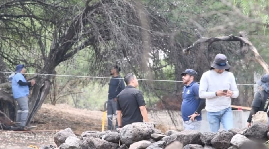 El pasado domingo, el colectivo informó sobre el primer hallazgo en el sitio, tras retomar las labores de búsqueda en el presunto crematorio clandestino localizado hace varios días. ESPECIAL.