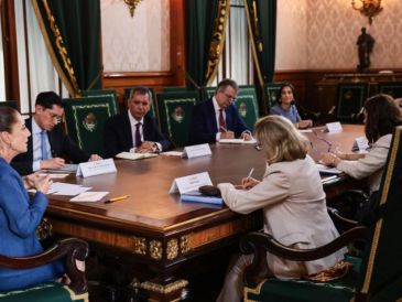 Las reuniones de esta semana permitirán avanzar en dos acuerdos financieros bilaterales diseñados para impulsar las obras del Plan México. X/@Claudiashein