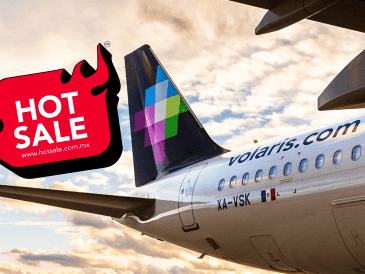 Entre las ofertas más buscadas destacan vuelos hacia distintas ciudades de Estados Unidos desde Guadalajara y Ciudad de México. VOLARIS / CANVA