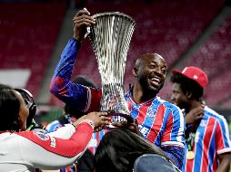 Jean-Philippe Mateta. El francés marcó el gol con el que le dio el campeonato a los ingleses. EFE/R. Wittek