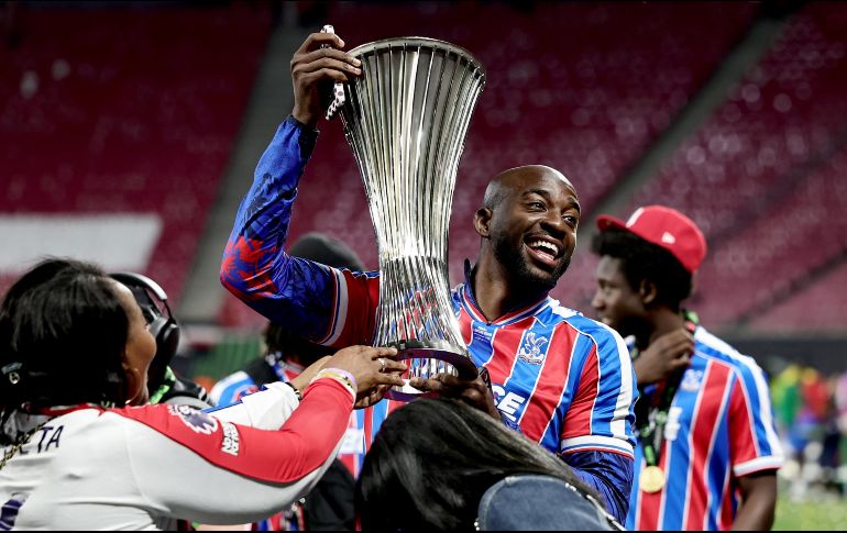 Jean-Philippe Mateta. El francés marcó el gol con el que le dio el campeonato a los ingleses. EFE/R. Wittek