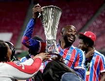 Jean-Philippe Mateta. El francés marcó el gol con el que le dio el campeonato a los ingleses. EFE/R. Wittek