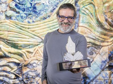 Rodrigo Solís. Ganador del Premio Primera Novela 2025. CORTESÍA