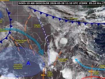 Diversos sistemas meteorológicos confluyen en el territorio mexicano, causando climas variados en las distintas regiones. X/conagua_clima