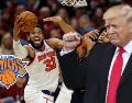 ¿Veremos a Trump en el Madison Square Garden? Los Knicks se juegan un título de liga tras más de veinte años. EFE / ARCHIVO