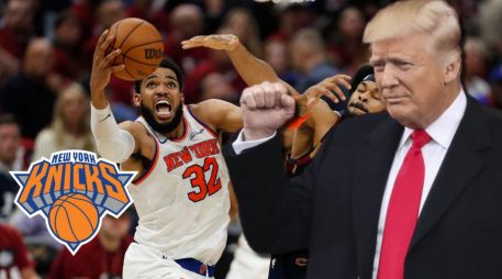 ¿Veremos a Trump en el Madison Square Garden? Los Knicks se juegan un título de liga tras más de veinte años. EFE / ARCHIVO