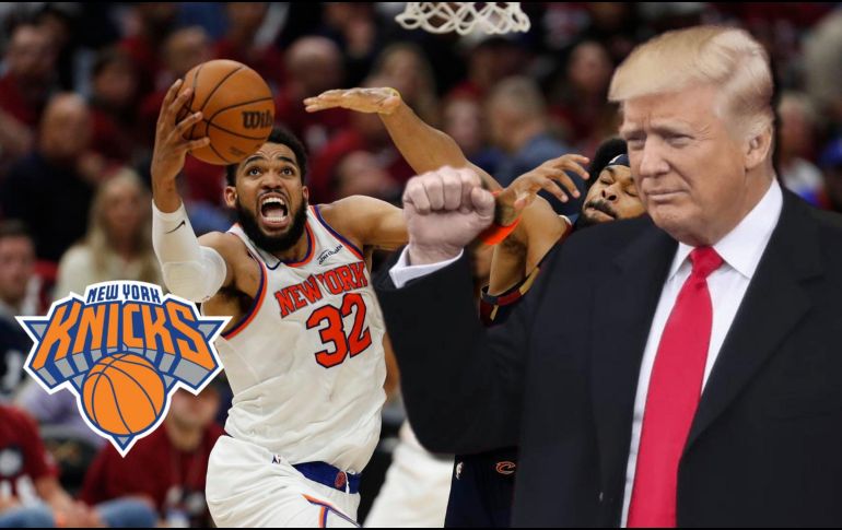 ¿Veremos a Trump en el Madison Square Garden? Los Knicks se juegan un título de liga tras más de veinte años. EFE / ARCHIVO