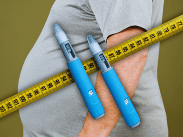 Ozempic es un medicamento inyectable que sirve para mejorar el nivel de azúcar (glucosa) en la sangre en adultos con diabetes tipo 2; sin embargo, en los últimos meses muchas personas lo han utilizado para bajar de peso. ESPECIAL / CANVA