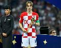 Luka Modric, capitán de la Selección de Croacia lamentando la derrota en la Final de la Copa del Mundo de la FIFA de Rusia 2018. IMAGO7