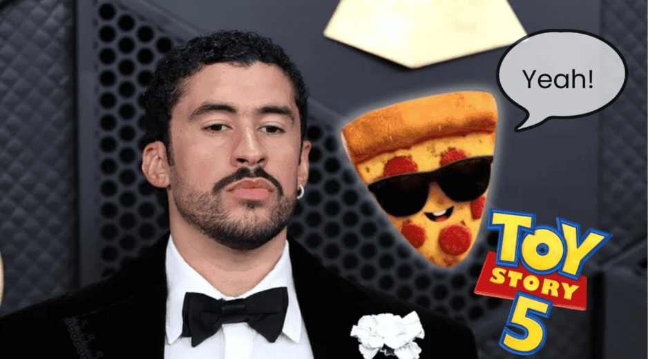 El cantante puertorriqueño prestará su voz a una rebanada de pizza con gafas oscuras dentro de Toy Story 5, una noticia que ya comenzó a generar reacciones entre fans del cine y de la música latina. EFE/ARCHIVO