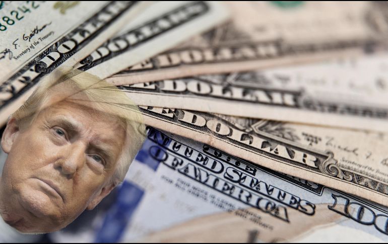 ¿Trump en un nuevo billete para EU? Esto proponen funionarios del gobierno. EFE / ARCHIVO