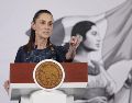 Claudia Sheinbaum advirtió en "La Mañanera del pueblo" sobre intervención extranjera en elecciones de México. EFE / J. Méndez