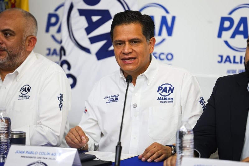 Juan Pablo Colín,&nbsp;presidente del Comité Directivo Estatal del PAN. EL INFORMADOR / J. Acosta
