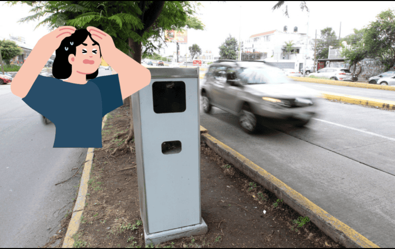 Una fotomulta funciona a través de cámaras y radares que detectan infracciones automovilísticas. EL INFORMADOR / ARCHIVO