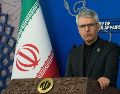 El portavoz del Ministerio de Relaciones Exteriores de Irán, Esmail Baghaei. Medios niegan que el preacuerdo anunciado en EU sea cierto. Sin mengargo, no fue rescatado.. EFE/ Ministerio de Exteriores de Irán