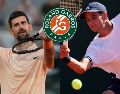 Sin Sinner ni Alcaraz, Rafael Jódar podría convertirse en la sorpresa de la competición y posicionarse a la par de Djokovic sobre la arcilla del Roland Garros. AP / EFE / ARCHIVO