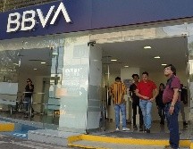 BBVA confirmó las fallas y aseguró que su equipo técnico ya trabaja en una solución inmediata. EL INFORMADOR/ARCHIVO