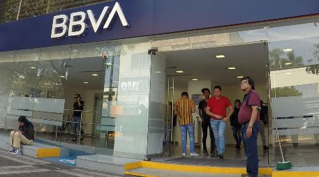 BBVA confirmó las fallas y aseguró que su equipo técnico ya trabaja en una solución inmediata. EL INFORMADOR/ARCHIVO